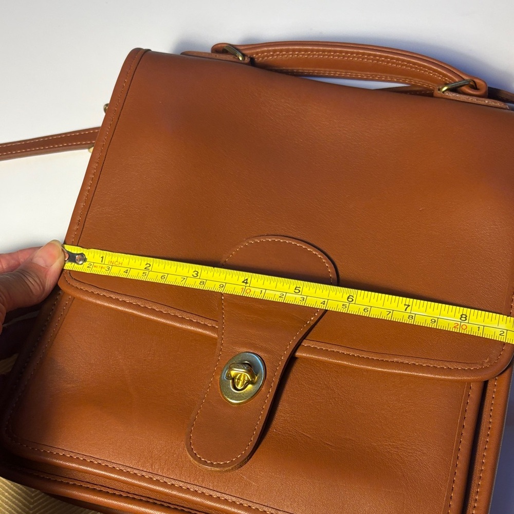 Vintage Coach Station Crossbody Bag - British Tan- never used!!! - Picture 12 of 14